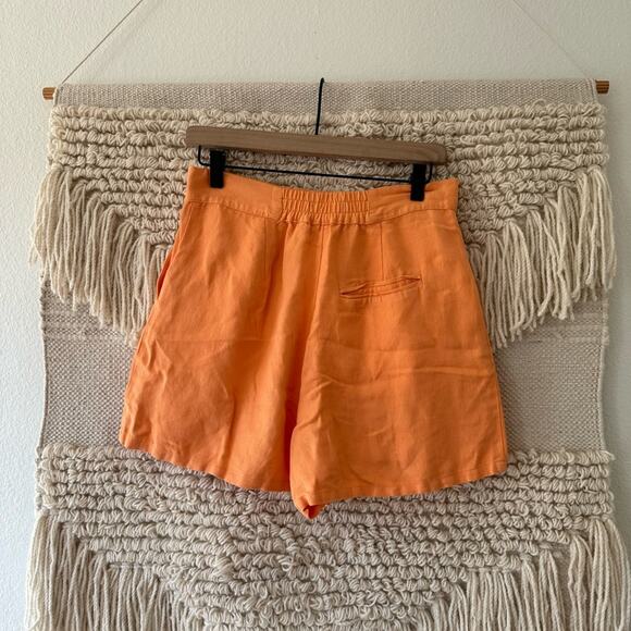 Ashley Park x RTR Orange Tailored Shorts - Picture 6 of 6